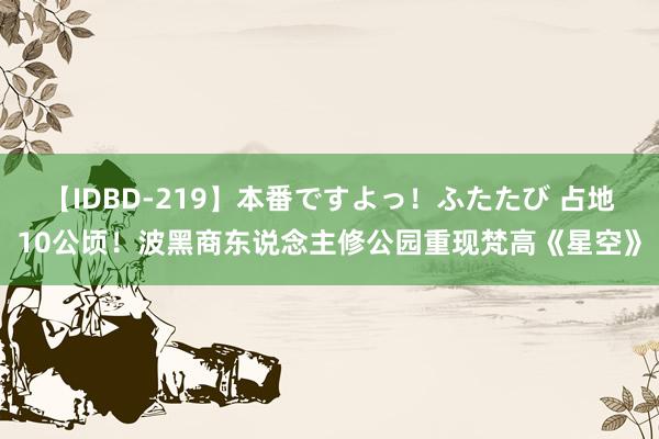 【IDBD-219】本番ですよっ！ふたたび 占地10公顷！波黑商东说念主修公园重现梵高《星空》